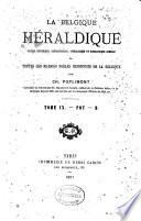 La Belgique héraldique