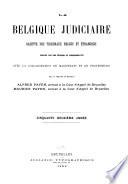 La Belgique judiciaire
