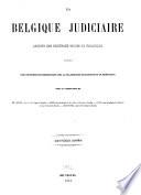 La Belgique judiciaire