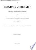 La Belgique judiciaire