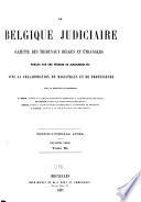 La Belgique judiciaire