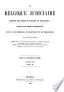 La Belgique judiciaire