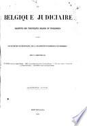 La Belgique judiciaire