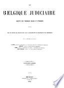 La Belgique judiciaire