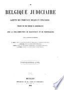 La Belgique judiciaire