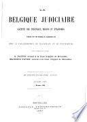 La Belgique judiciaire
