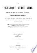 La Belgique judiciaire