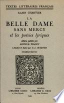 La Belle Dame sano mercy et les poesies lyriques