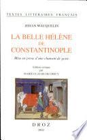 La Belle Hélène de Constantinople