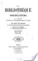La bibliothèque des prédicateurs