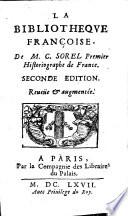 La bibliotheque Francoise. 2. ed. reveue et augmentee