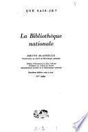 La Bibliothèque nationale