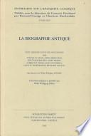 La Biographie Antique