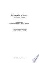 La biographie en histoire