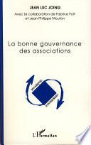 La bonne gouvernance des associations
