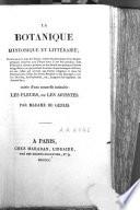 La botanique historique et littéraire