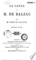 La canne de M. de Balzac