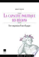 La capacité politique des régions