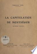 La capitulation de Montségur