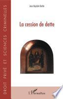 La cession de dette