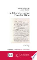 La chambre noire d'André Gide
