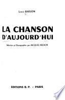 La Chanson d'aujourd'hui
