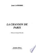 La chanson de Paris