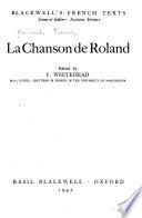 La Chanson de Roland