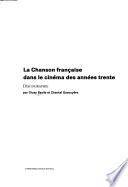 La chanson française dans le cinéma des années trente