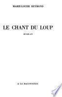 La chant du loup