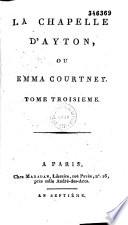 La Chapelle d'Ayton, ou Emma Courtney