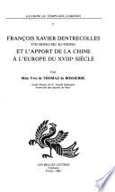 La Chine au temps des lumières