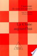 La Chine aujourd'hui