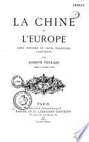 La Chine et l'Europe