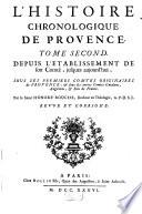 La chorographie ou description de Provence et l'histoire chronologique du même pays