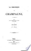La chronique de Champagne