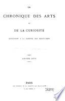 La Chronique des arts et de la curiosité