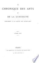La Chronique des arts et de la curiosité