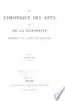 La Chronique des arts et de la curiosité