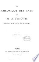LA CHRONIQUE DES ARTS ET DE LA CURIOSITE