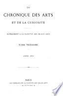 La Chronique des arts et de la curiosité