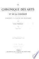 La Chronique des arts et de la curiosité