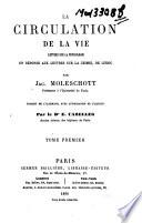 La circulation de la vie