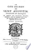 LA CITÉ DE DIEUM DE SAINT AUGUSTIN