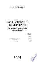 La citoyenneté européenne