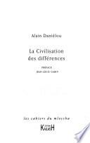La civilisation des différences