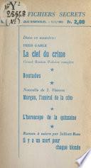 La clef du crime