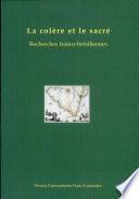 La colère et le sacré