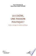 La colère, une passion politique ? (Volume 3)