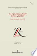 La colonisation des Antilles